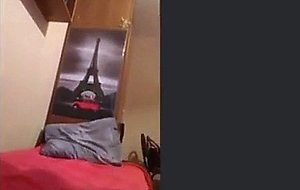Hottie on skype banana in ass