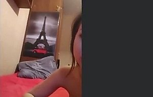 Hottie on skype banana in ass