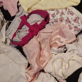 Lots of old knickers and panties