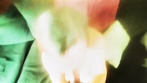 Bbw slut takes command on the couch