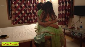 Beautiful Rich Madam fantasy sex with Hotel Guard! Indian Sex