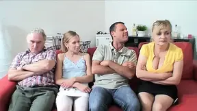 Stepson and stepdaughter in law involved in a dirty fuck with stepparents