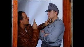 Sexy Slut rides a solid cock in prison