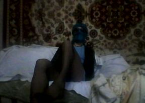 crossdresser legs in pantyhose