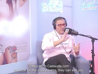 Lalin girl KAORIANYA multi-orgasmic Cosplay model riding the BANG MACHINE on Juan Bustos Podcast