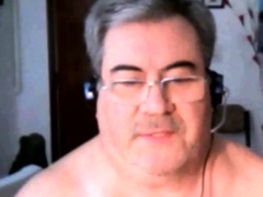 hot argentinian grandpa wanking and cumming