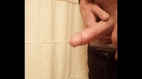 Big J leaking pee and precum