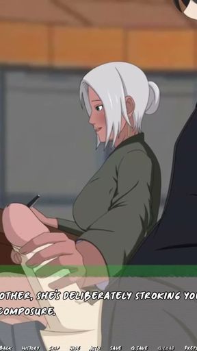 Jikage Rising 3 - Fucking in Mabui's Office the Raikage's Secretary   Clip 1