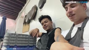 I Let My Coworker Suck My Dick During Lunch Break While People Walked Right Past Us!