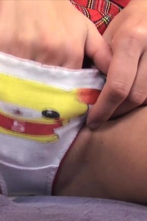 Hot blonde babe takes it deep in her ass