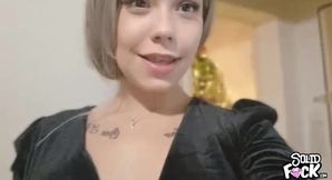 CREAMPIE BJ French Bitch Cooks For Her Partner She Ends In Dessert