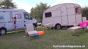 Michel Fucks A Cougar At The Campsite