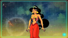 Princess Seduces Akaburs Crew with Sultry Sci-Fi Moves – Galactic Desire Unleashed