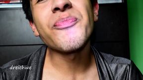 Chocolate bar in my mouth