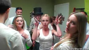 Hot Friends Riley & Taylor Invite Guests For A Wild Group Fuck Night Out