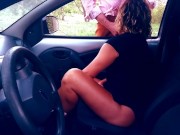 Primer dogging de mi esposa en parque público