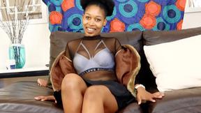 ”Big boobs African teen sucking big dick after casting & rough doggystyle”