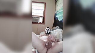 Ghostface toying