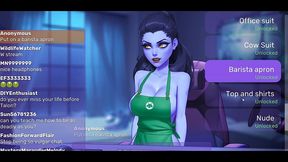 overwatch webcam [ parody hentai game ] ep.3 widowmaker bbc pussy pounding !