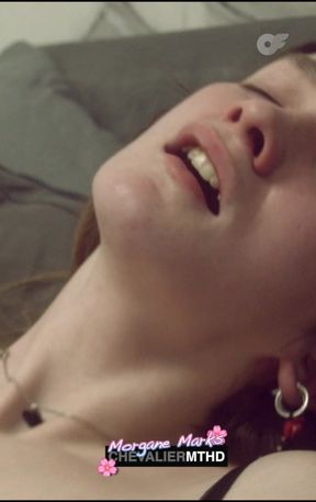 Morgane Marks Takes Black Dildo Effortlessly