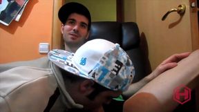 With My Stepcousin Trying to Play but He Wanted to Taste My Cock