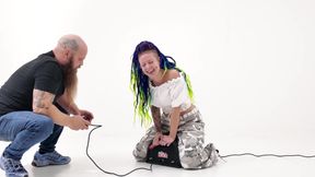 Sybian Test and Blowjob on Daddy