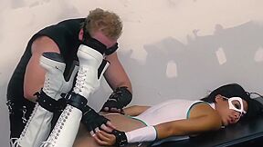 Superheroine Spanked