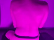 Twink pup getting fucked by dog and horse dildo!