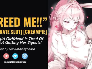 Bunnygirl Desires YOU to Breed Her NOW!! [Cum Fetish] [Pheremones] [Creampie]