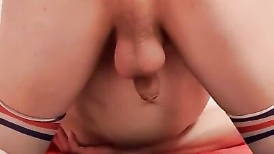 timmyboy put a rough cucumber up his ass