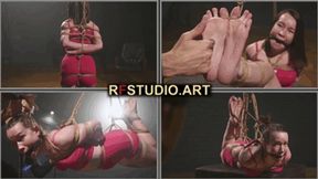 Lada - Bondage Seance with Suspension for Cute Rope Bunny (UHD 4K MP4)