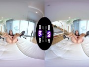 TmwVRnet.com -Stefany - Fully-clothed babe orgasms on sofa