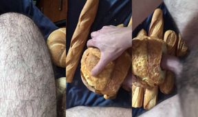 Bread fucking masturbation