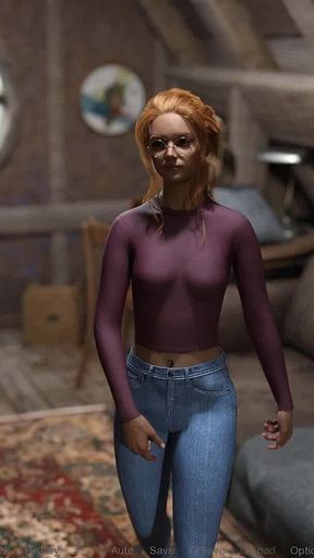 Angel's Love: Cute Girl on Her Way to Transform Herself in to Futa - Episode 2