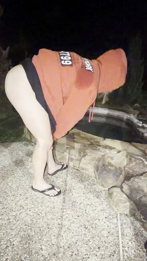 Late Night Pool Fuck
