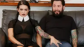 Katrina Jade & Tommy Pistol in Very Adult Wednesday Addams - Katrina Jade - BurningAngel