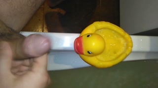 I fed sperm to a rubber toy