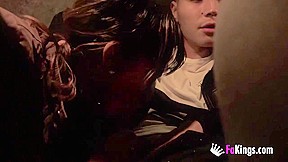 From the shop to fucking. Latina is tired of her job and wants to lose stress