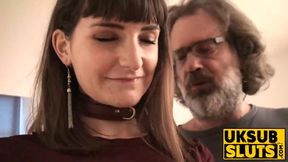UKSubSluts com - Tattoed Adreena Winters rides hard on a big dick&#x1F346; and fucks