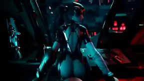 Busty Widowmaker Ignites Forbidden Desires in Hot Overwatch Tryst