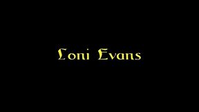 loni evans swallows cum from glory hole blowjob