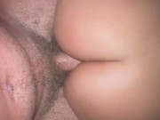 Milf eases down on cock