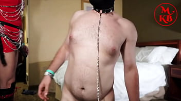 Mistress Kora Bell Punishes &amp_ Pegs Slut Boy&#039_s Ass for being such a Sissy