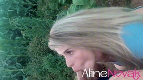 loira gostosa foi ver a plantacao de milho e ganhou sabugo na boca e de quatro! (video completo)