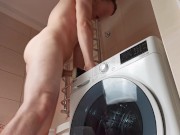 The smell of wet panties drove me crazy and I got stuck in the washing machine - Yan Pink