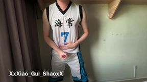 Kise Ryouta (kuroko No Basuke) Cosplay Masturbation Loud Moaning+nipple Play