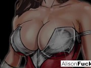 Girlfriend Experience with Busty Alison Tyler in a Hotel!