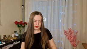 Hair Fetish: Hairplay with Hairstyles