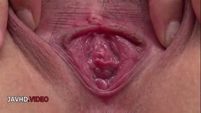 Asian MILF Rara Unno teases her curves and pink pussy for the camera.