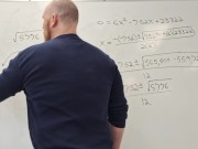 Professor 69s and EATS OWN CREAMPIE!